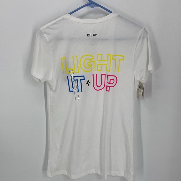 Las Vegas Lights Football Club Tee Shirt Juniors Large NWT - Picture 3 of 6